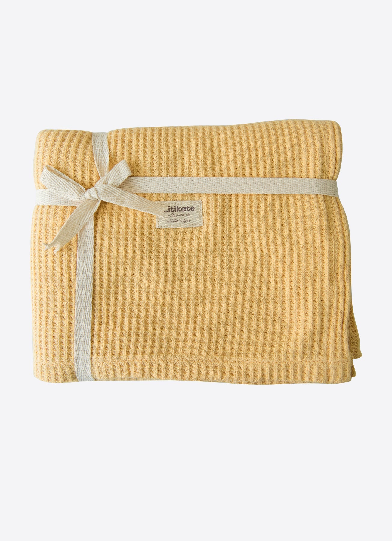 Organic Waffle Blanket - S32389