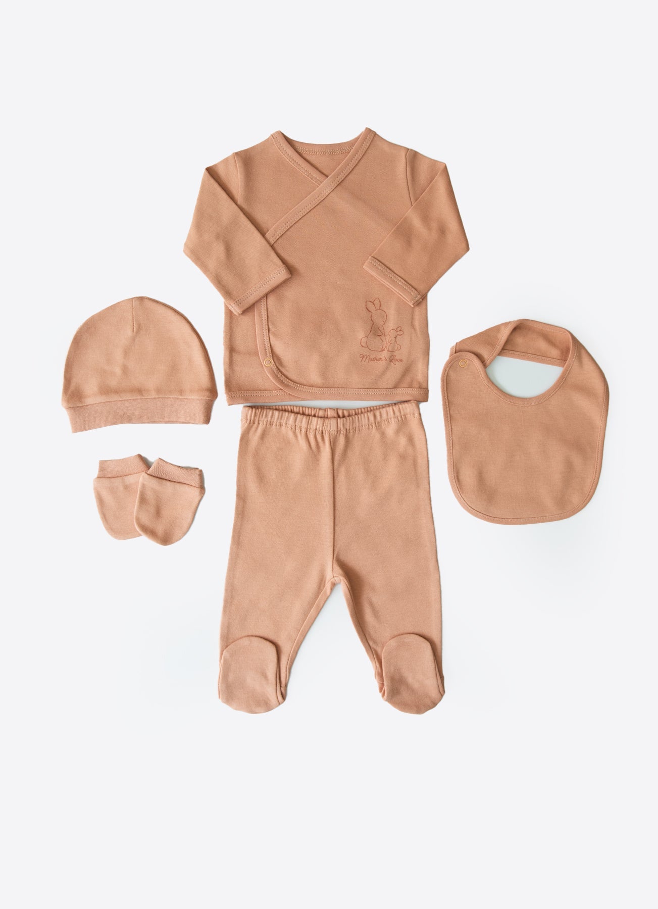 S71194 - Organic Basic 5-Piece Newborn Set