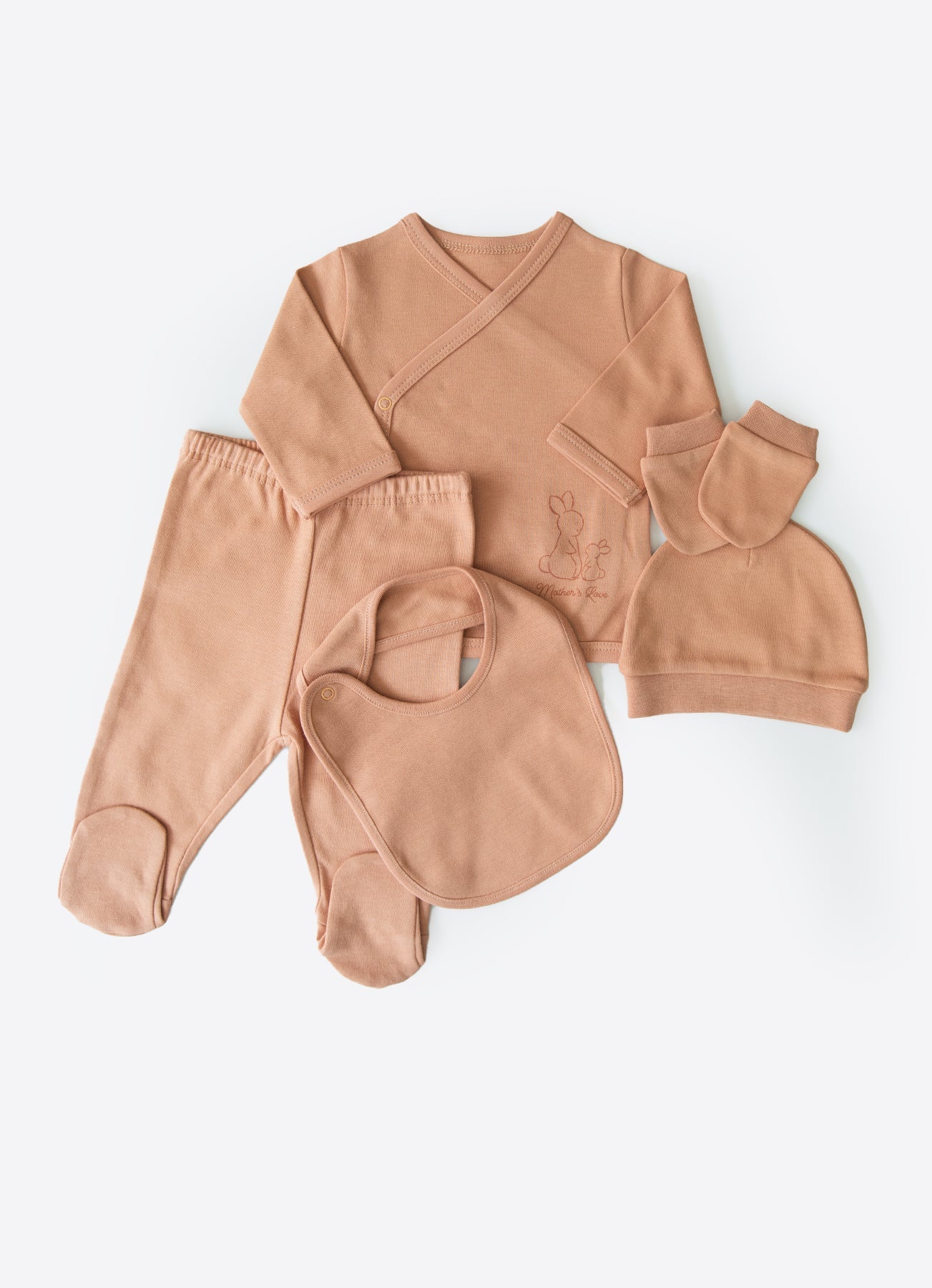 S71194 - Organic Basic 5-Piece Newborn Set