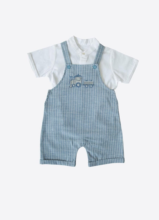 Thomas Romper With Hat 3-Piece Set - S60105